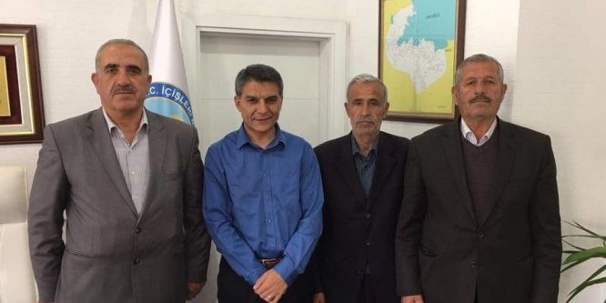 Gazilerden Kaymakam Özkan’a teşekkür ziyareti
