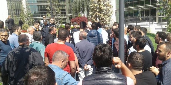 Bursalı minibüsçülerin isyanı