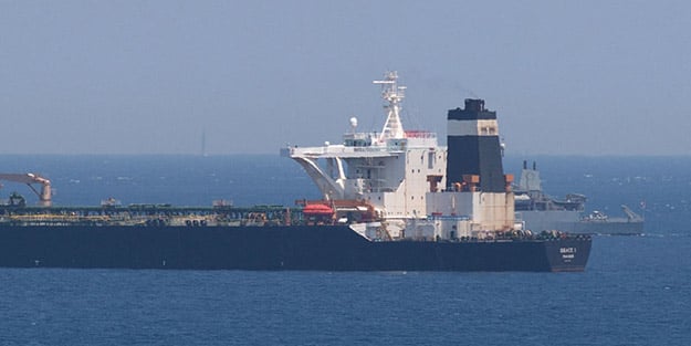 İran tankerinin kaptanı serbest bırakıldı