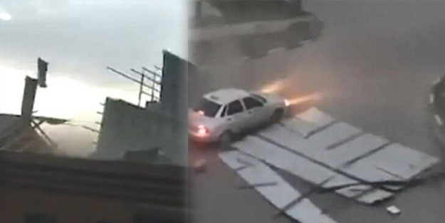 Çeçenistan'da fırtına etkili oldu: 11 yaralı