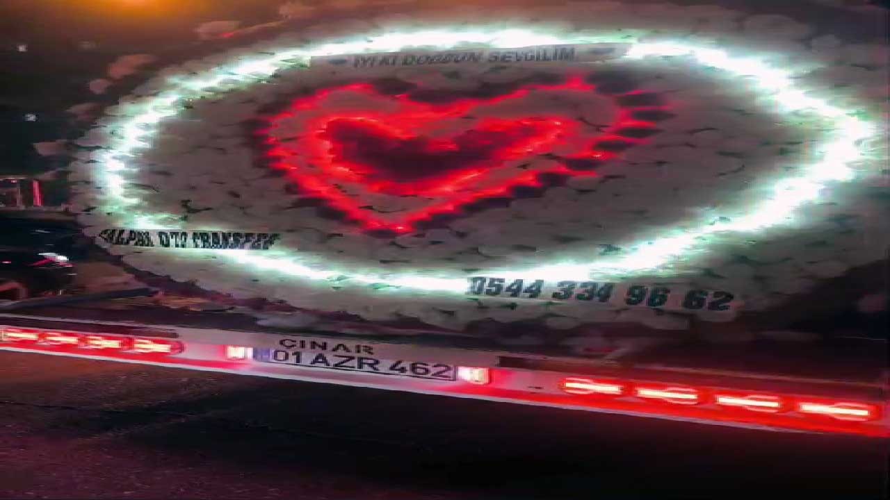 Çekiciyle doğum günü sürprizine şok ceza