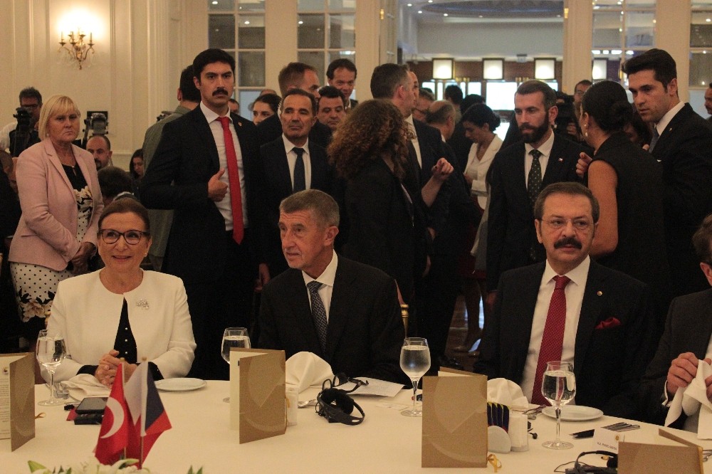 Çekya Başbakanı Andrej Babis: “Birçok ümit vadeden iş birliği alanı olduğunu görüyoruz” 