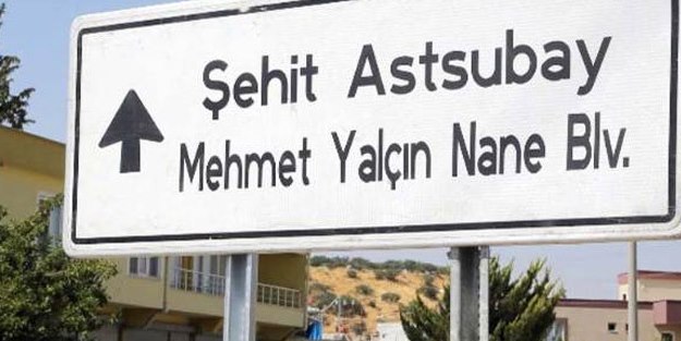 Celal Doğan'ın adını söküp, şehidimizin adını koydular