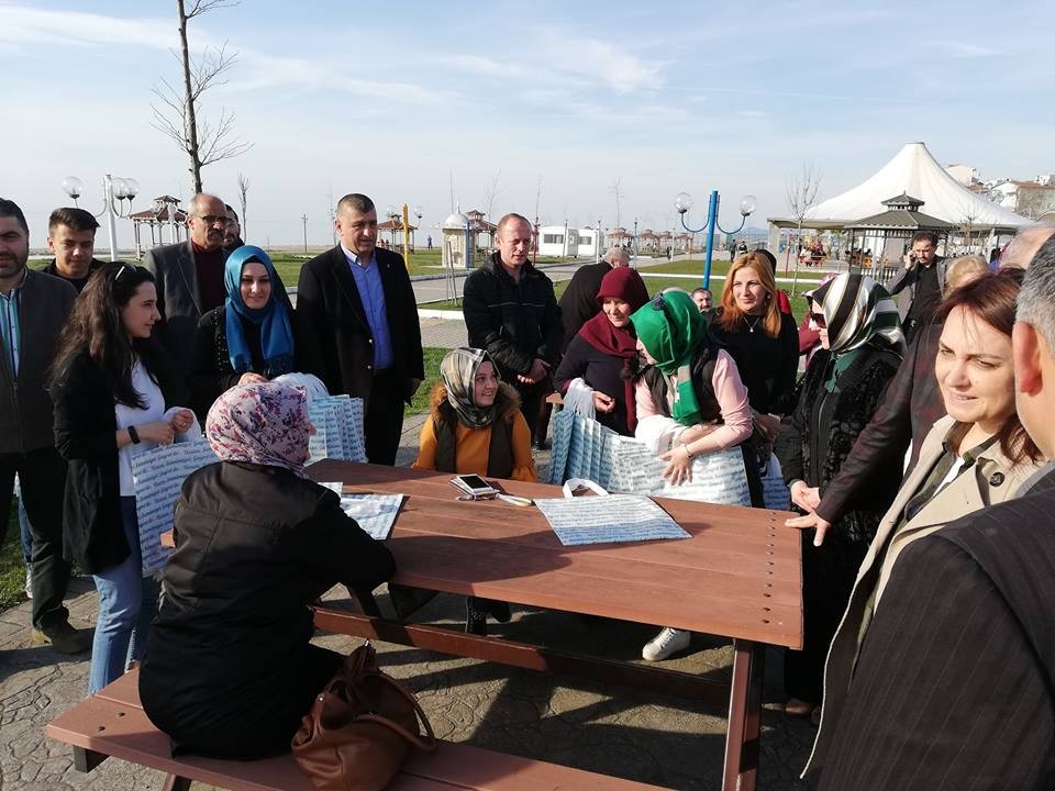 Celil Uzun, vatandaşlarla buluşmaya devam ediyor