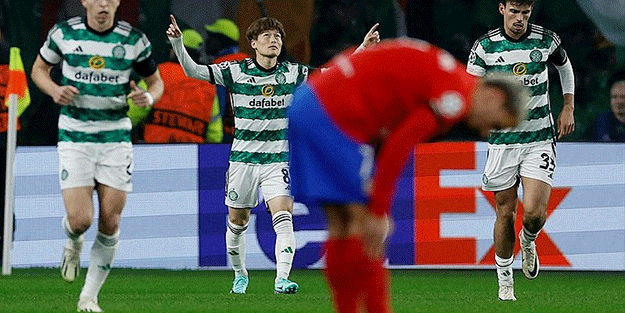 Celtic kulübüne taraftarından tokat gibi cevap! Tribünler Filistin bayraklarıyla doldu...