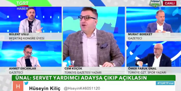 Cem Küçük: Siyaset istemese ortada Beşiktaş mı kalır?