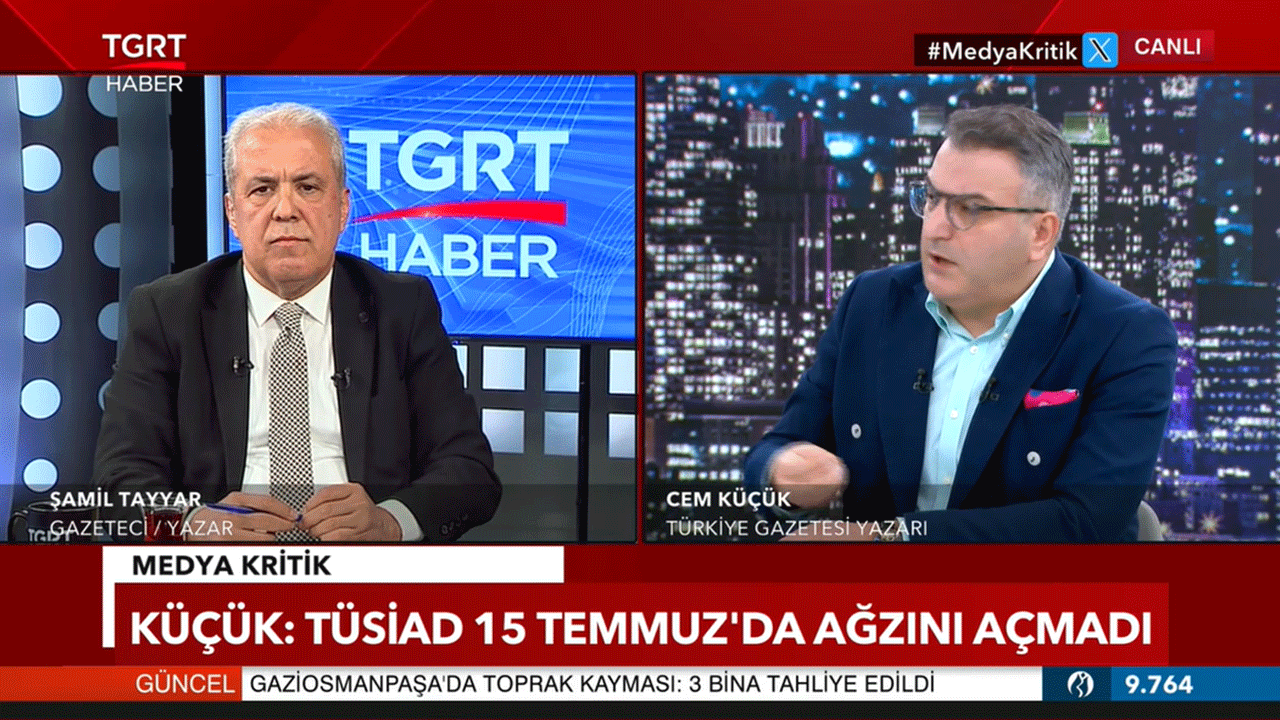 Cem Küçük, TÜSİAD'ı sahiplenen Şamil Tayyar’a haddini bildirdi