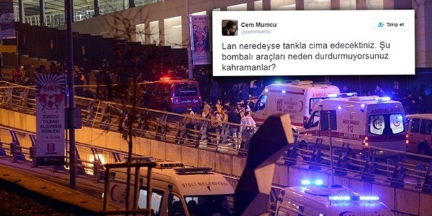 Cem Mumcu'dan saldırı sonrası alçakça sözler!