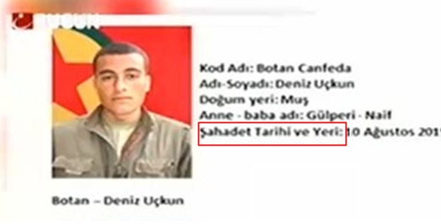 Cemaat kanalında PKK'lılar şehit olarak gösterildi