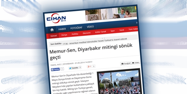 Cemaat'in Cihan'ının Memur-Sen haberi de yalan çıktı