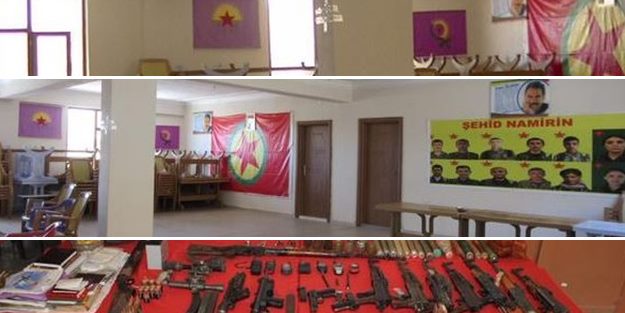 Cemevi dediler cephanelik çıktı