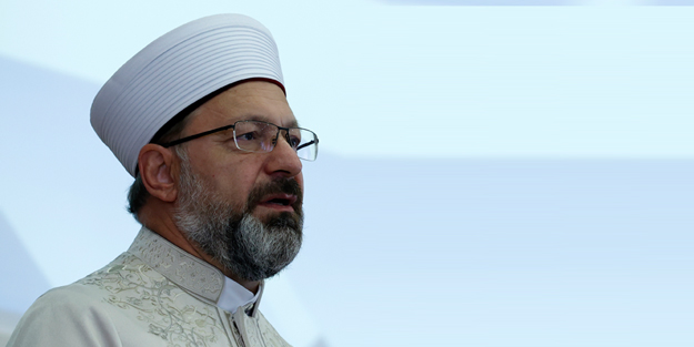 Cemevine saldırıyı kınayan Diyanet İşleri Başkanı Ali Erbaş'tan birlik ve beraberlik çağrısı