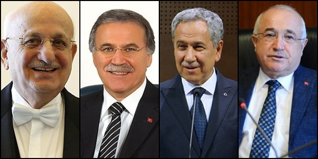 Cemil Çiçek, Mehmet Ali Şahin, İsmail Kahraman ve Bülent Arınç'a sürpriz görev