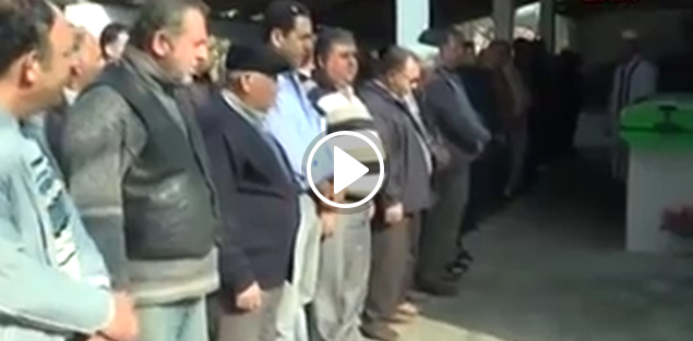 Cenaze namazında 