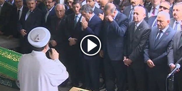 Cenazede gözyaşlarını tutamadılar