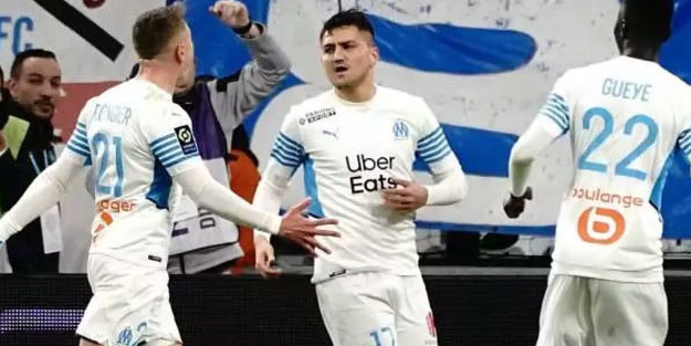 Cengiz Ünder attı Marsilya kazandı