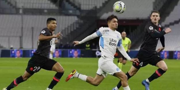 Cengiz Ünder Marsilya'yı kurtardı