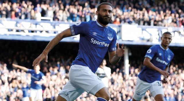 Cenk siftah yaptı Everton kazandı