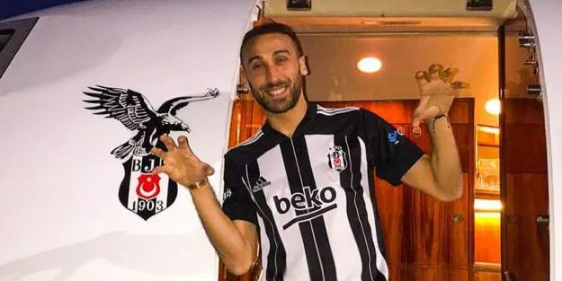 Cenk Tosun Beşiktaş için İstanbul'da