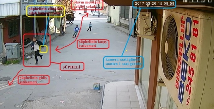 Cep telefonu gaspçısı yakalandı