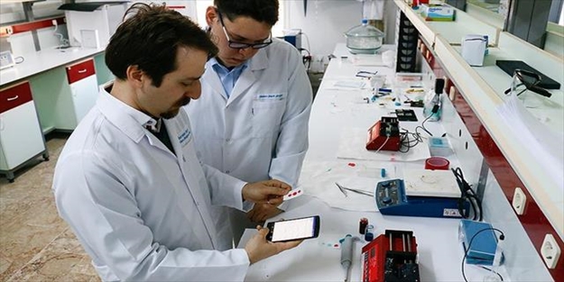 Cep telefonundan kan tahlili yapılabilinecek