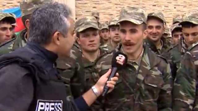 Cephedeki Azerbaycanlı askerin Galatasaray sözleri duygulandırdı