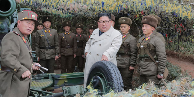 Cepheyi ziyaret eden Kim Jong-un'dan gerilimi tırmandıran emir!
