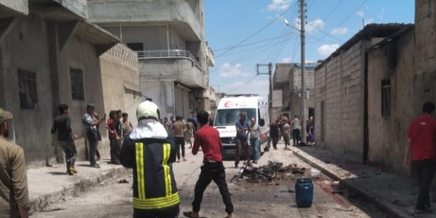 Cerablus'ta bombalı saldırı! Ölüler var