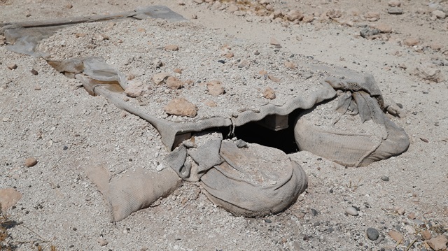 Cerablus'ta DAEŞ tünelleri gün yüzüne çıkıyor