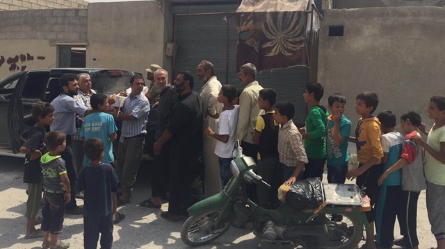 Cerablus’ta ’Erdoğan’ sloganları