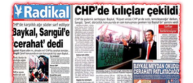 “Cerahat” CHP’de!