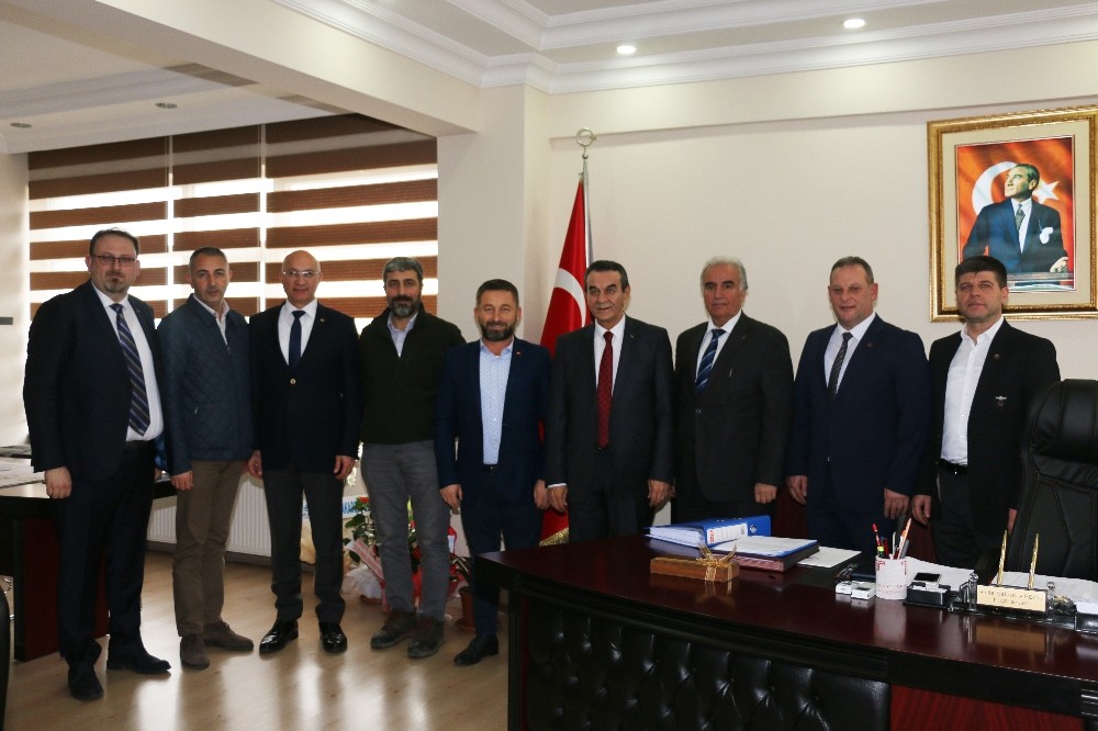Çerkezköy TSO’dan Kaymakam Abban’a tebrik 