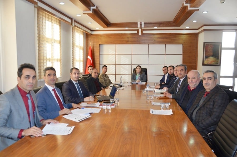 Çermikte Uyuşturucuyla Mücadele Toplantısı yapıldı 