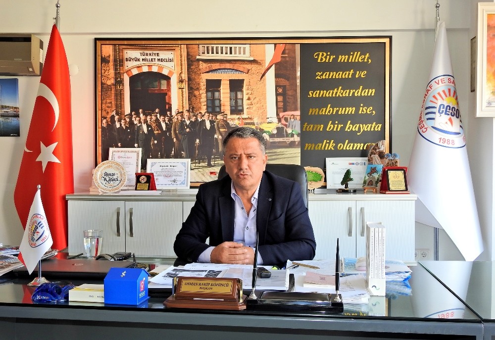 ÇESO’dan ipotek şartının kalkması talebi 