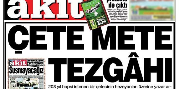 ‘Çete-Mete tezgâhı’na suç duyurusu