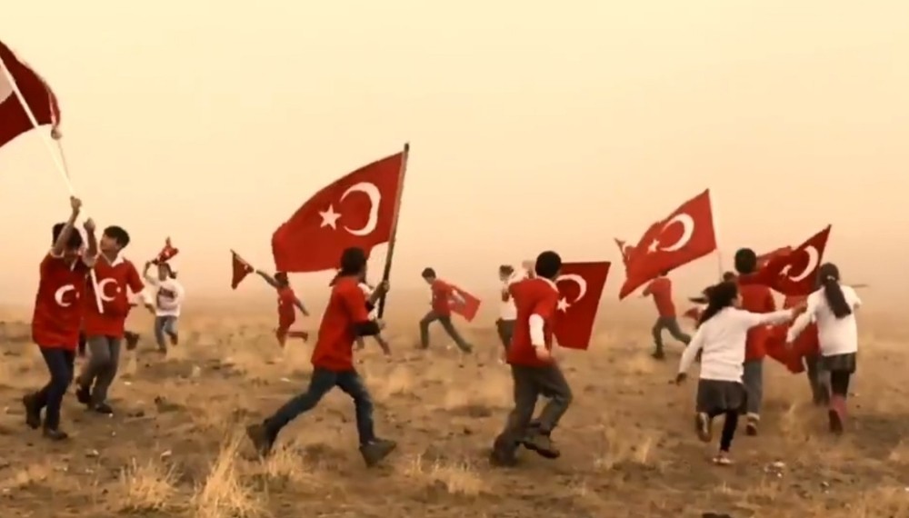 Çetenli Ortaokulu Öğrencilerinden Bahar Kalkanı Harekatı’na Destek 
