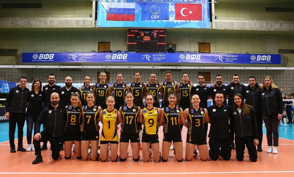 CEV Kadınlar Şampiyonlar Ligi: Dinamo Moskova: 3 - VakıfBank: 2 