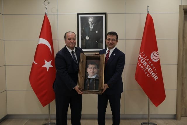 Cevdet Akay’dan İBB Başkanı İmamoğlu’na ziyaret 