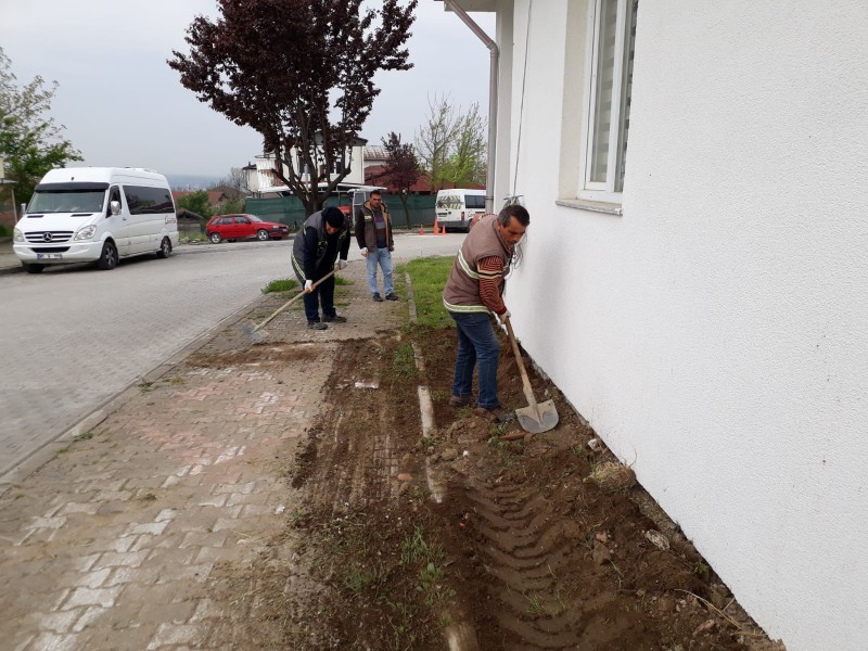 Çevre düzenleme çalışması yapıldı 