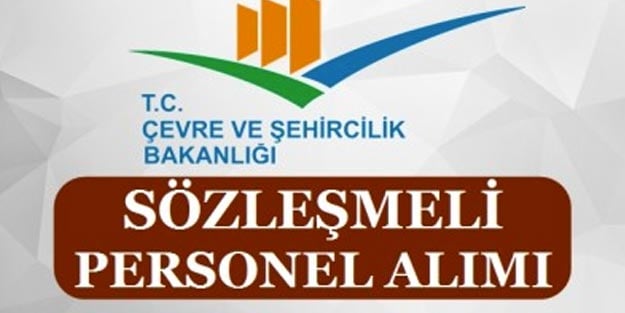 Çevre ve Şehircilik Bakanlığı personel alımı 2019