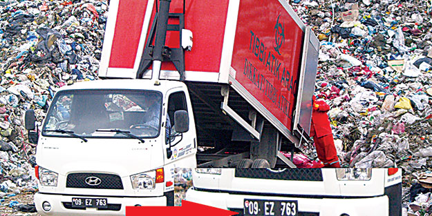 ‘Çevreyi’ Bakanlık aracıyla katlediyor