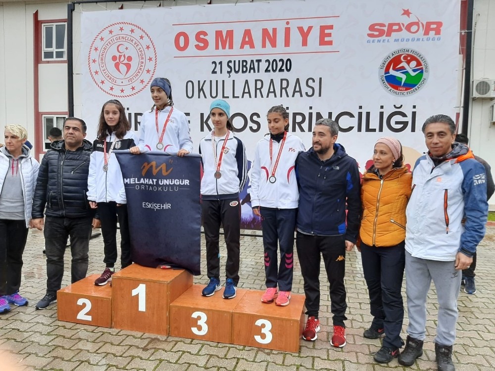 Ceyda Melek Pınar Türkiye ikincisi oldu 