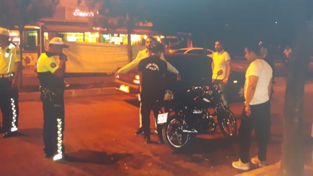 Ceyhan’da motosiklet sürücülerine 21 bin 604 lira ceza 