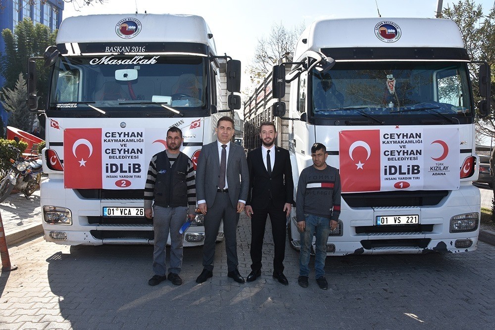 Ceyhan’dan İdlib’e kömür yardımı yardım 