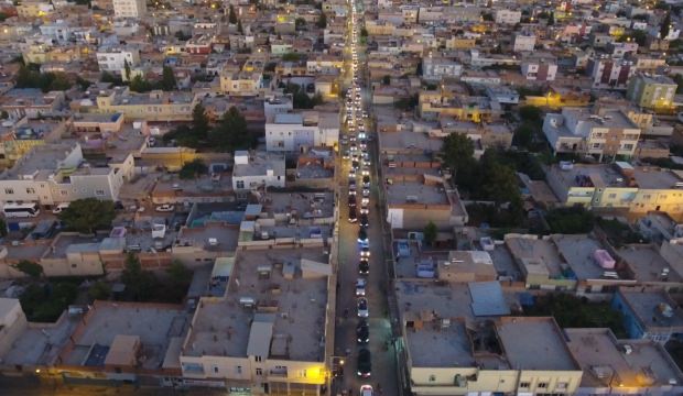 Ceylanpınar'da herkes karşılamaya koştu, izdiham yaşandı!