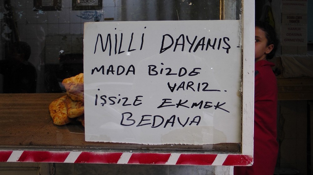 Ceylanpınar’da işsize ekmek bedava 