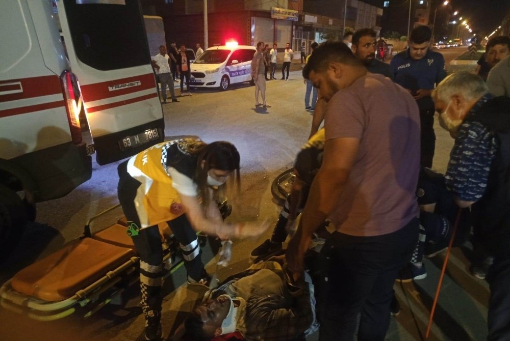 Ceylanpınar’da kaza: 1 yaralı 