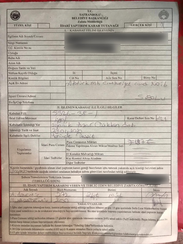 Ceza kesilen esnafın borcunu MHP’li belediye meclis üyeleri ödeyecek 