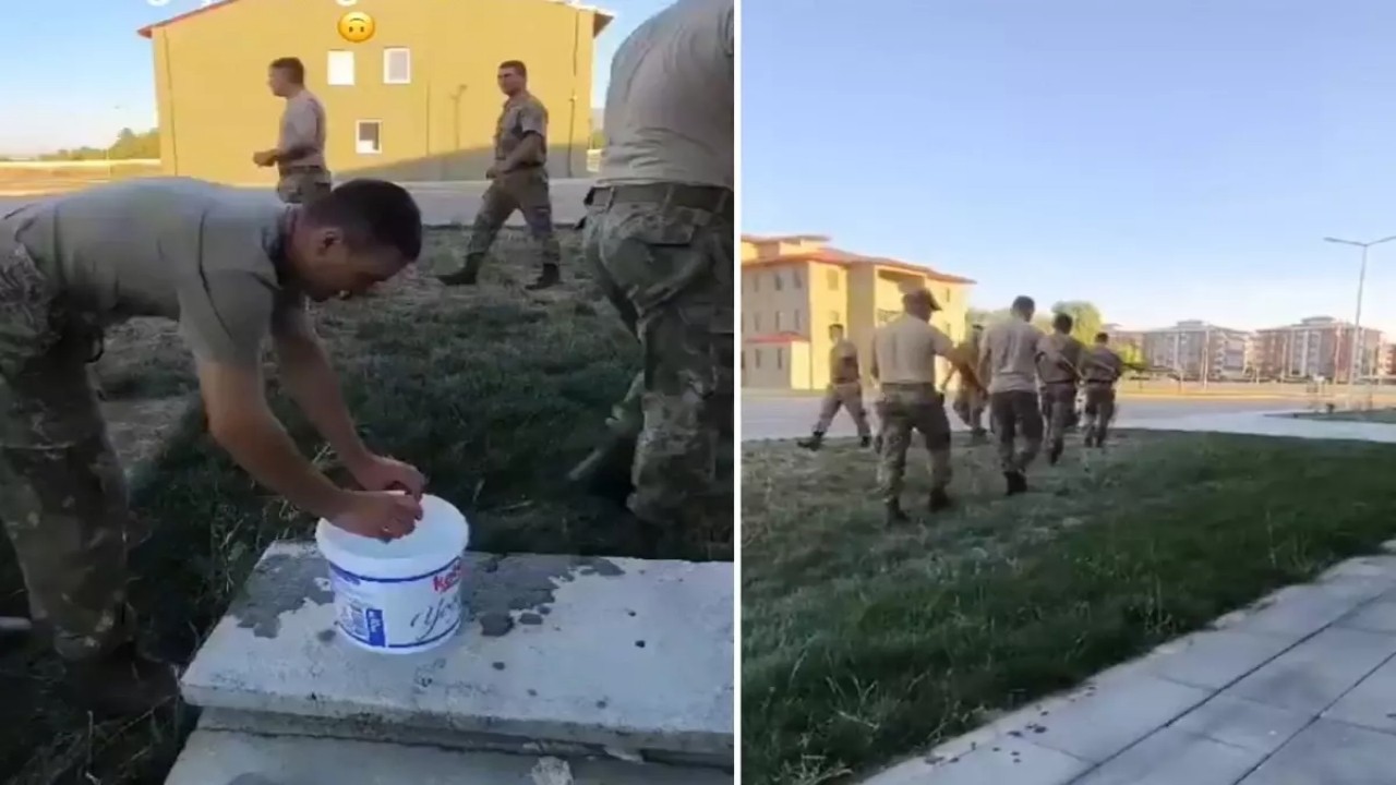 Ceza mı, yoksa mizah mı? Türk askerlerine ait bu video olay oldu