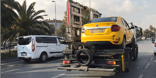 Ceza yiyen taksiciden ilginç savunma